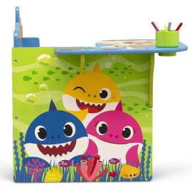 Delta Children Chair Desk With Storage Bin, Baby Shark