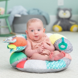 infantino 2in1 tummy time and seated playgym