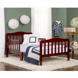 Dream On Me Classic Toddler Bed, Cherry