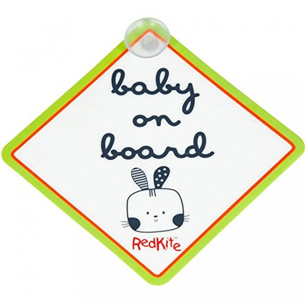 Red Kite Baby On Board Sign