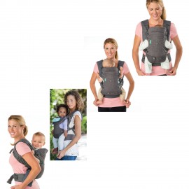 Infantino Flip Advanced 4-in-1 Convertible Carrier, Light Grey