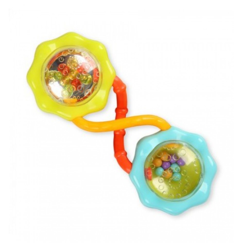Bright Starts Rattle and Shake Barbell Rattle