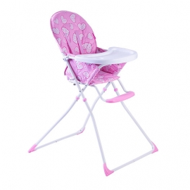 Red Kite Feed Me Compact Folding Highchair - Pretty Kitty