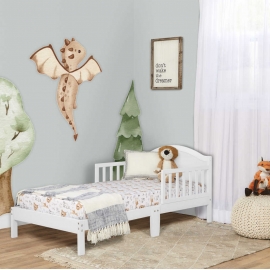 Dream On Me Sydney Toddler Bed, white