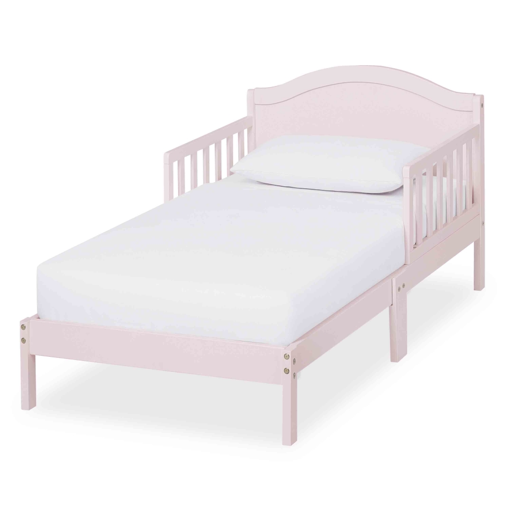 Dream On Me Sydney Toddler Bed, blush pink