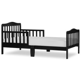 Dream On Me, Classic Design Toddler Bed, Black