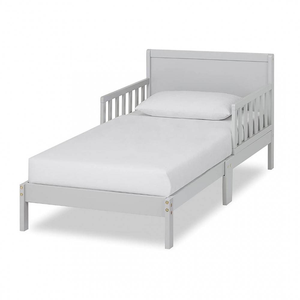 Dream On Me Brookside Toddler Bed, Pebble Grey