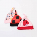 3 Pack Knotted Baby Girls Hats 