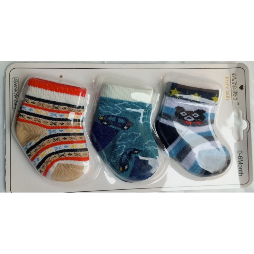 Pretty Baby 3 pairs socks