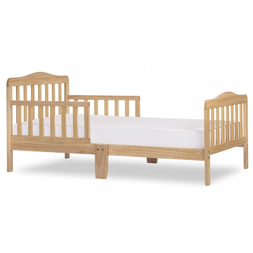 Dream On Me, Classic Design Toddler Bed,Natural