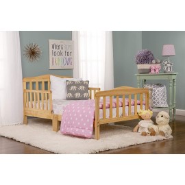 Dream On Me, Classic Design Toddler Bed,Natural