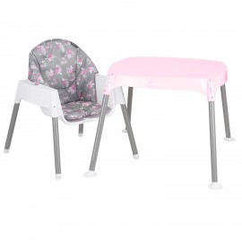 Evenflo 4-in-1 Eat & Grow Convertible High Chair, Poppy