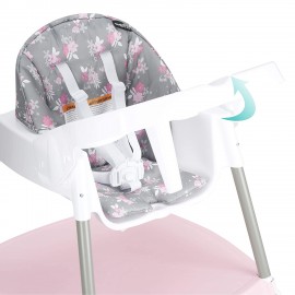 Evenflo 4-in-1 Eat & Grow Convertible High Chair, Poppy