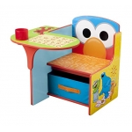 Delta Children Chair Desk With Storage Bin, Sesame Street