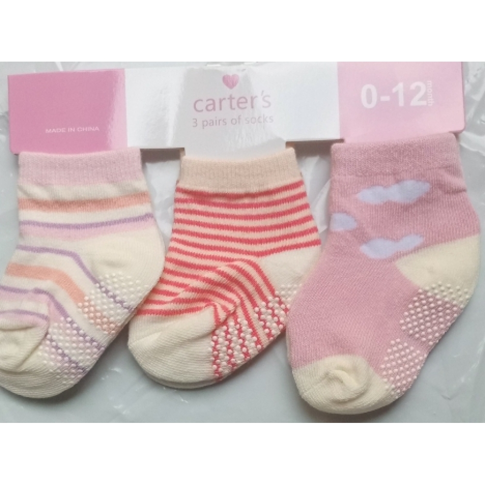 Carter's Girl 3 Pairs Socks