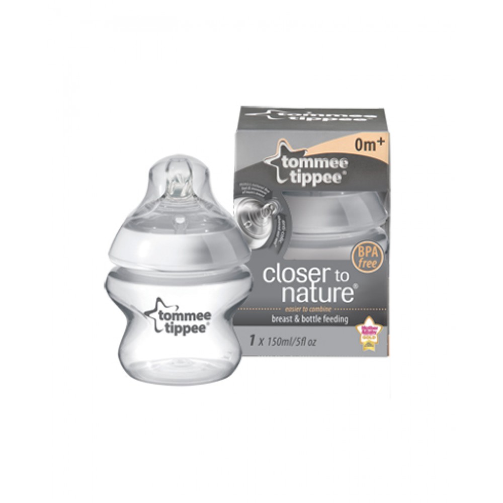 Tommee Tippee Closer to Nature Bottle, 1x 150 Ml