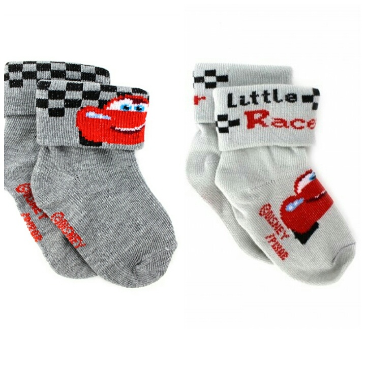 Disney Cars Socks Set, 2 Pairs