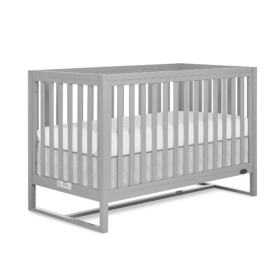 Arlo 5 in 1 Convertible crib ,stormy grey