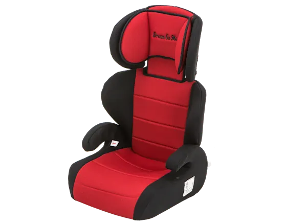 Dream On Me Deluxe Booster Car Seat,Red