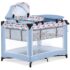 Dream On Me Lilly Deluxe Playard with Full Bassinet, Changing tray and Infant lounger with Canopy.