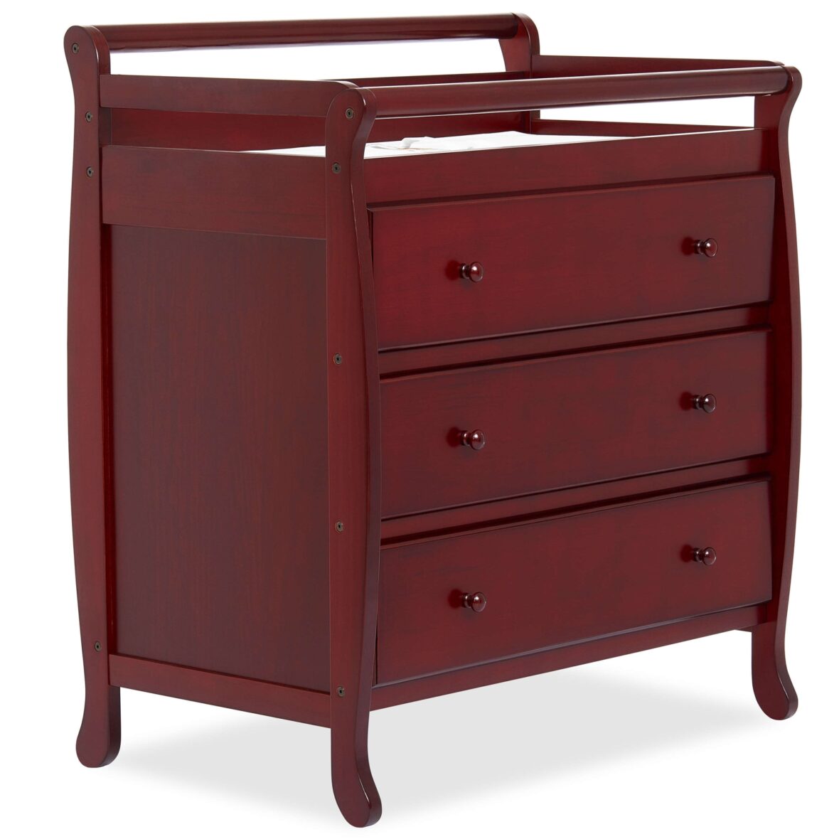 Dream on me 3 Drawer Changing Table,cherry