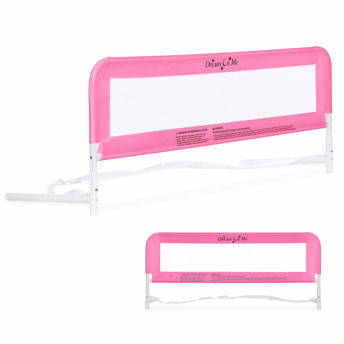 Full size rail, pink