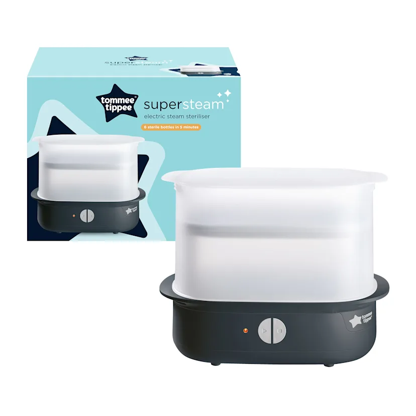 Tommee Tippee Super-Steam Electric Steriliser – Black
