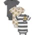Gerber 3 in 1 bodysuit brown