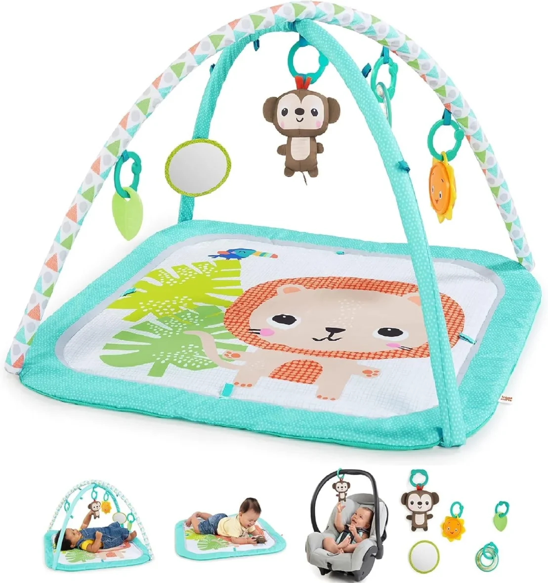 Bright Starts Safari Baby Activity Gym