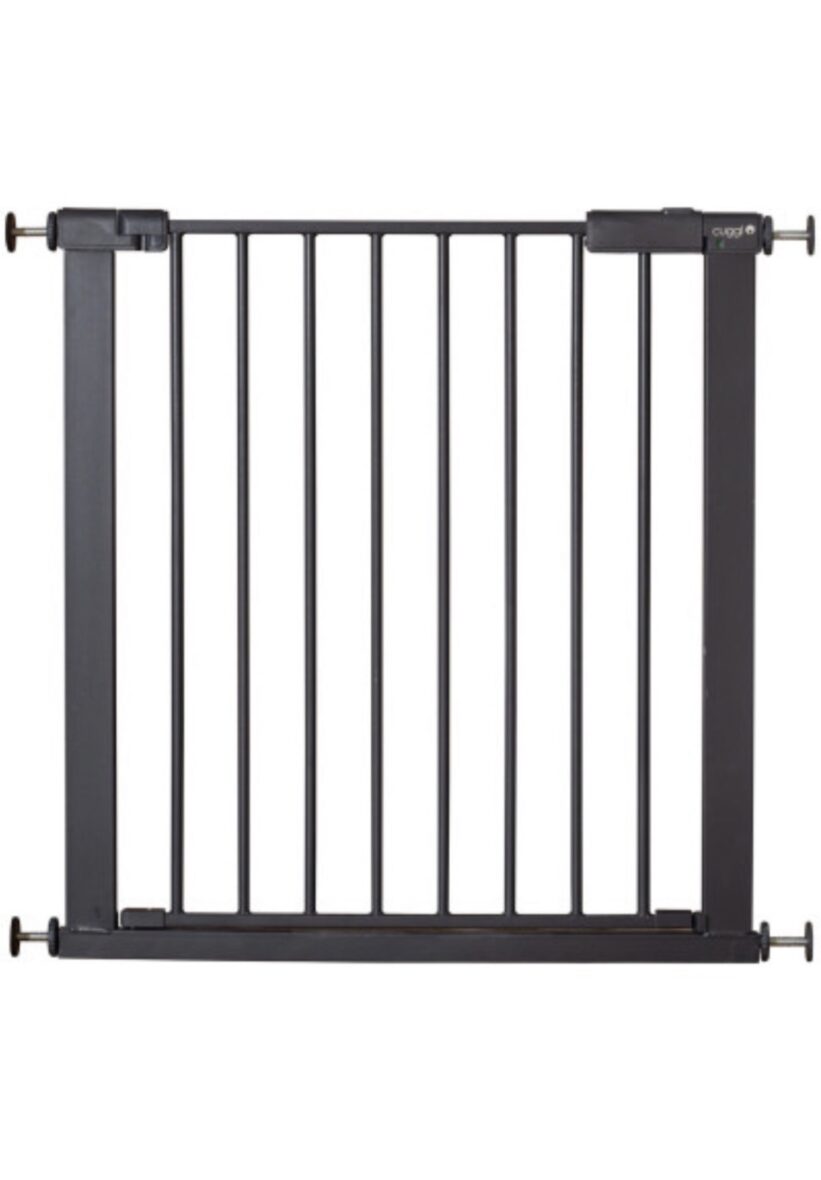 Cuggl Little Steps Pressure Fit Safety Gate – Grey